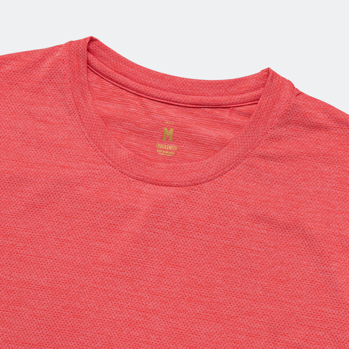 Tracksmith - Mens Session Tee - Dark Rose - Up There Athletics