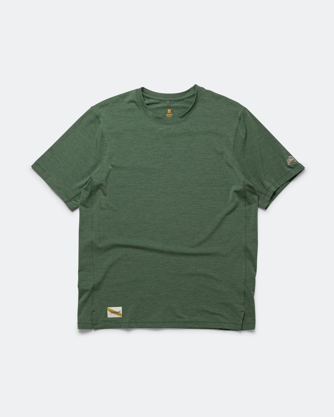 Tracksmith - Mens Session Tee - Emerald - Up There Athletics