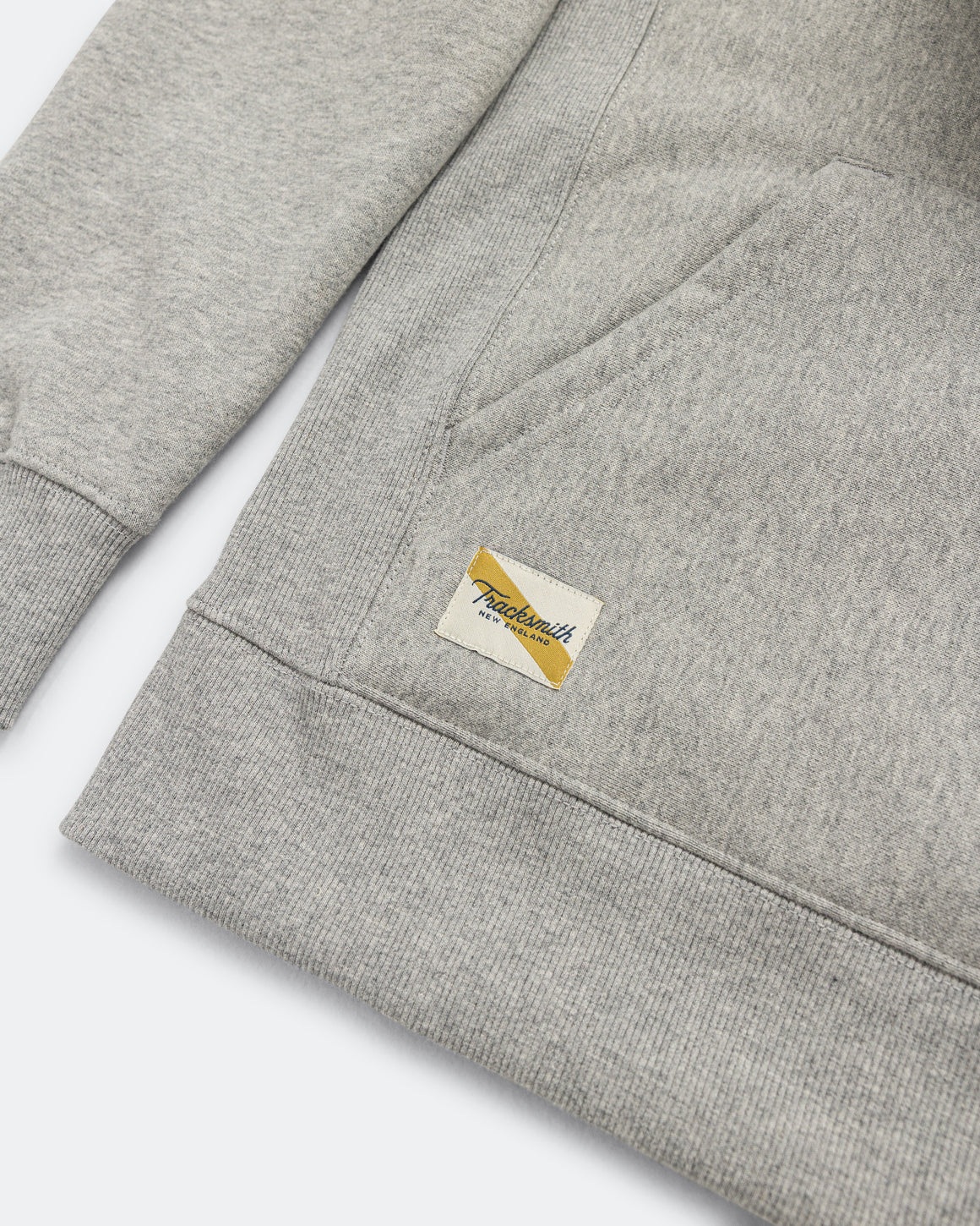 Tracksmith - Mens Trackhouse Sweatshirt - Grey/Navy - Up There Athletics