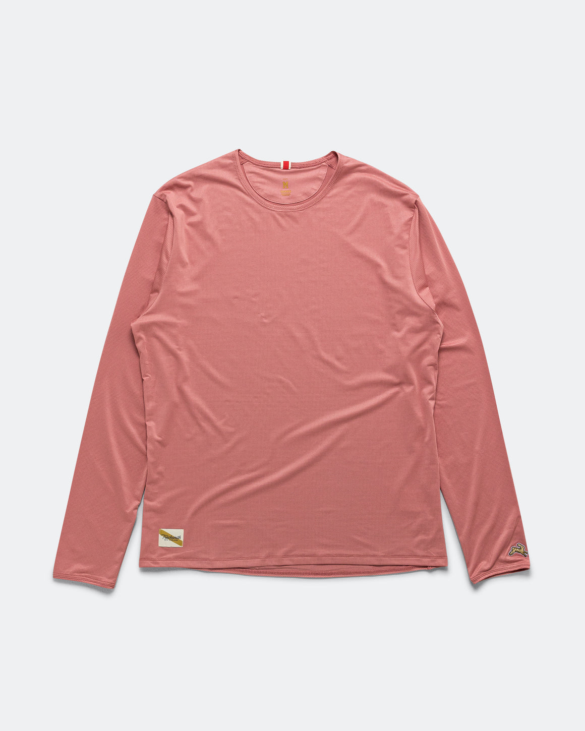 Tracksmith - Mens Twilight Long Sleeve - Dusty Rose - Up There Athletics