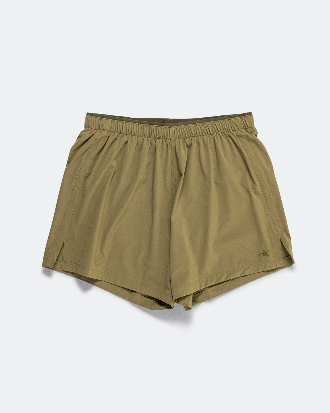 Tracksmith - Mens Twilight Woven Shorts - Dark Olive - Up There Athletics