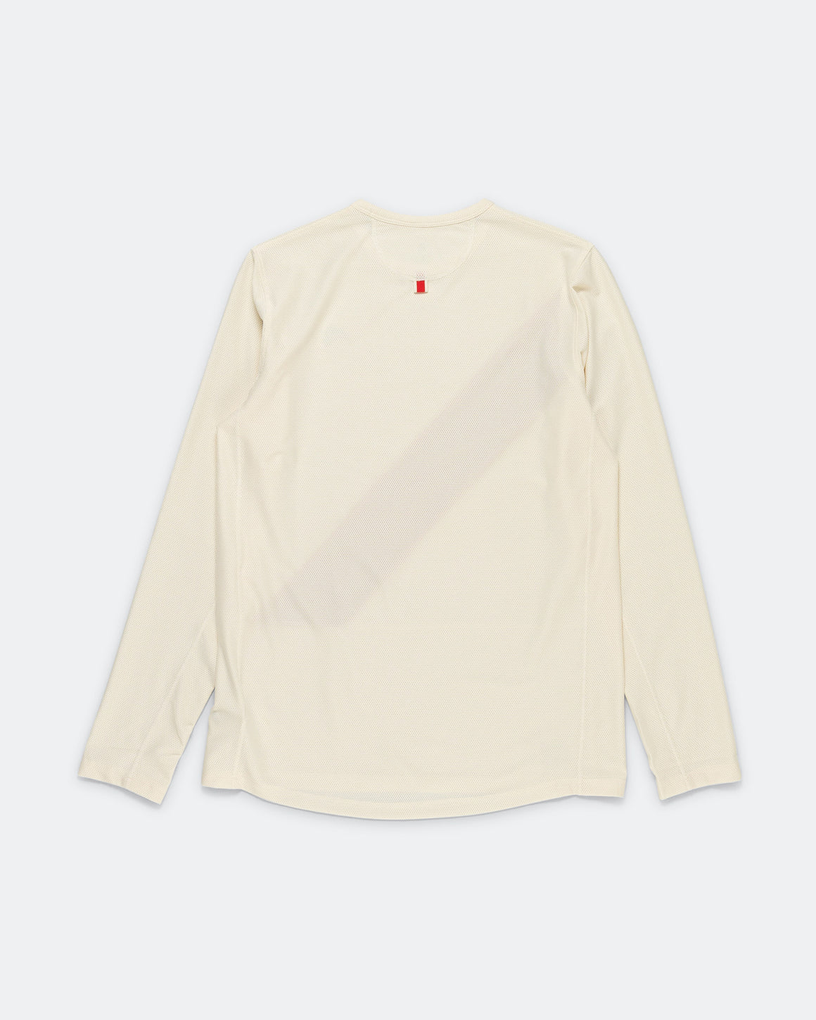 Tracksmith - Mens Van Cortlandt Long Sleeve - Ivory/Narcissus - Up There Athletics