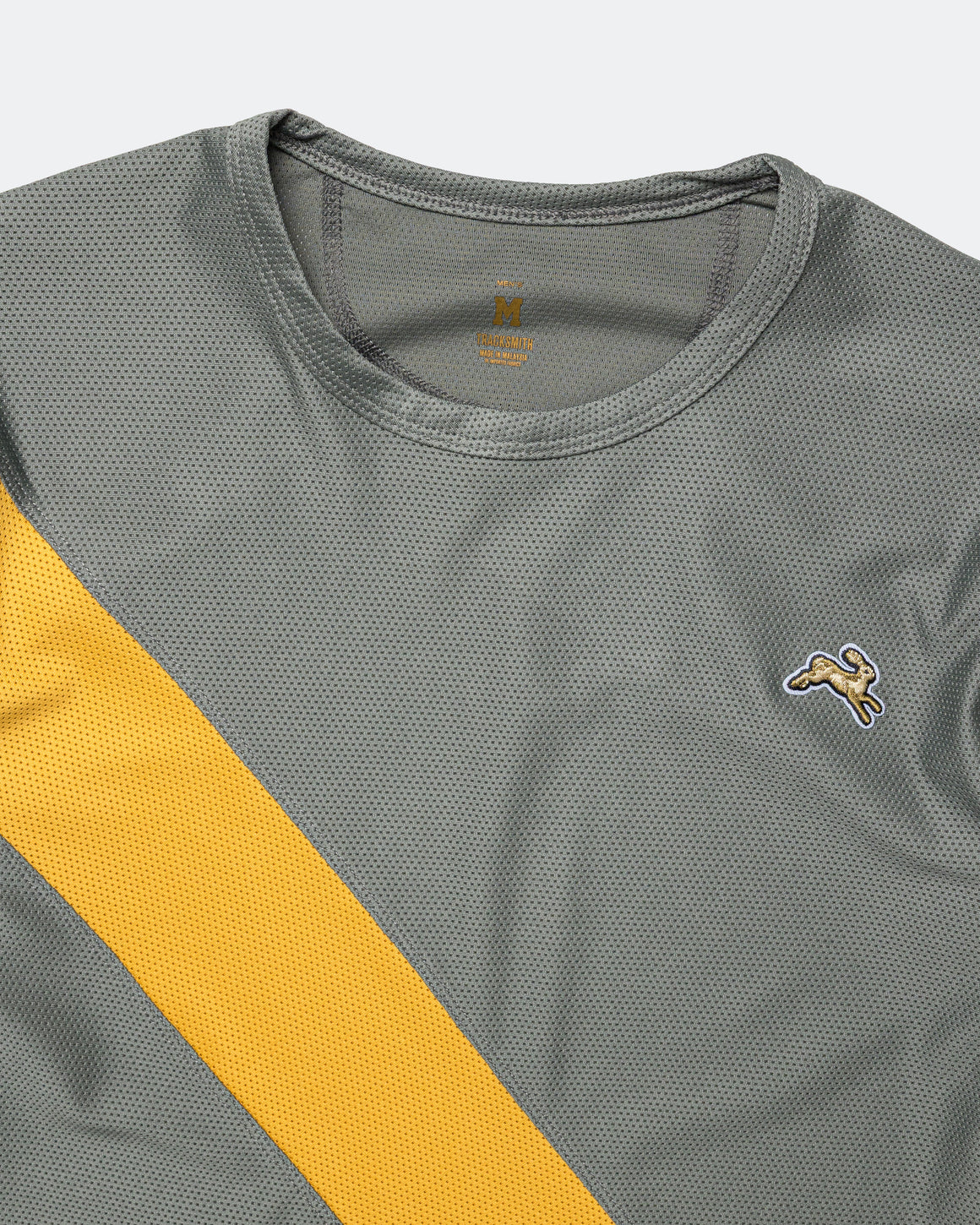 Tracksmith - Mens Van Cortlandt Long Sleeve - Sedona Sage/Honey Gold - Up There Athletics