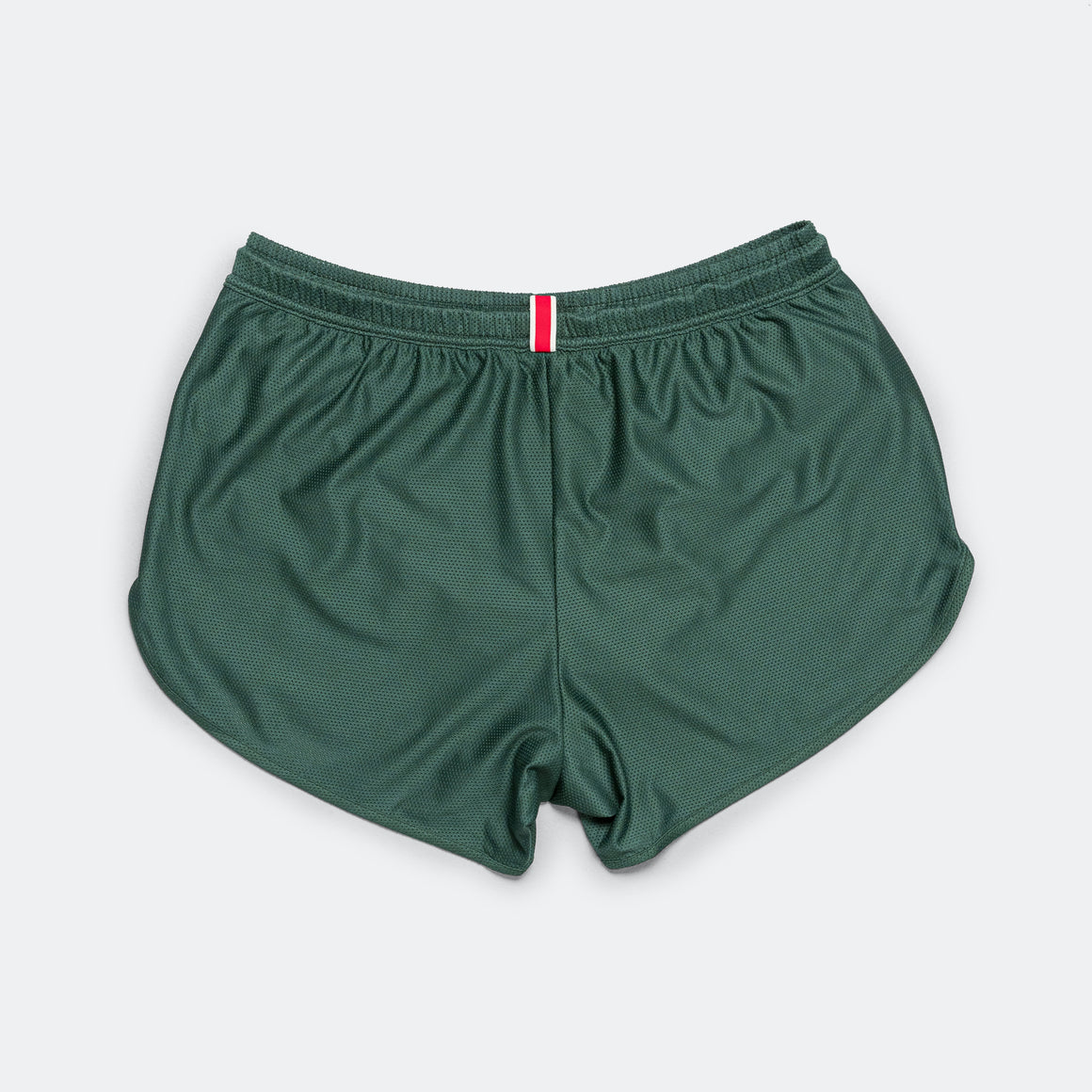 Tracksmith - Mens Van Cortlandt Shorts - Emerald - Up There Athletics