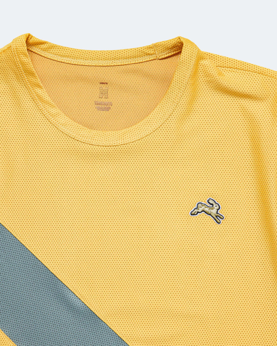 Tracksmith - Mens Van Cortlandt Tee - Honey Gold/Sedona Sage - Up There Athletics