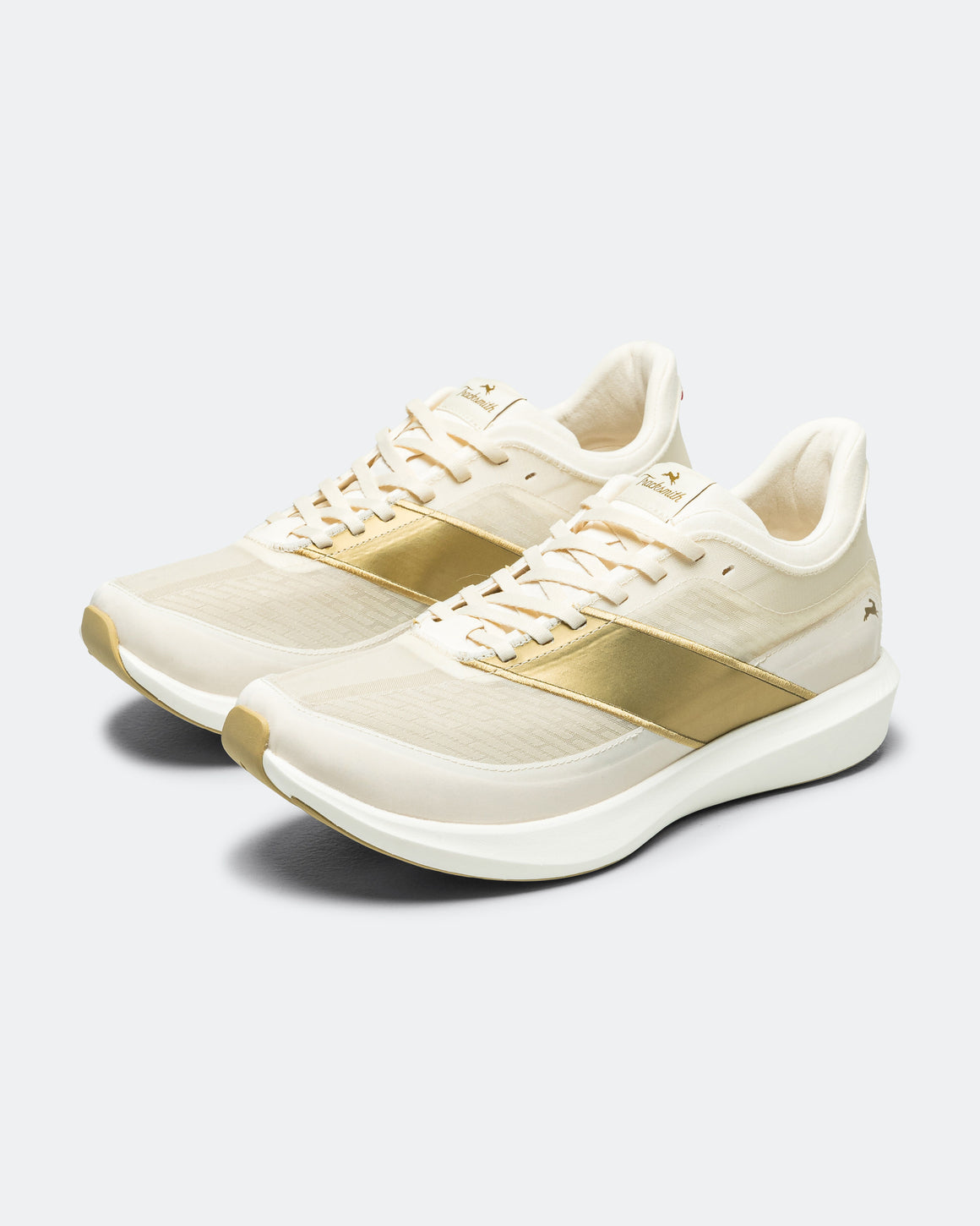 Tracksmith - Tracksmith Eliot Racer - Ivory/Gold - Up There Athletics