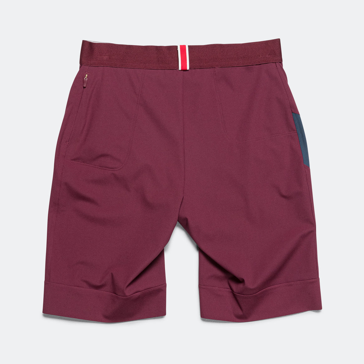 Tracksmith - Mens Allston Half Tights Lined - Berry/Midnight - Up There Athletics