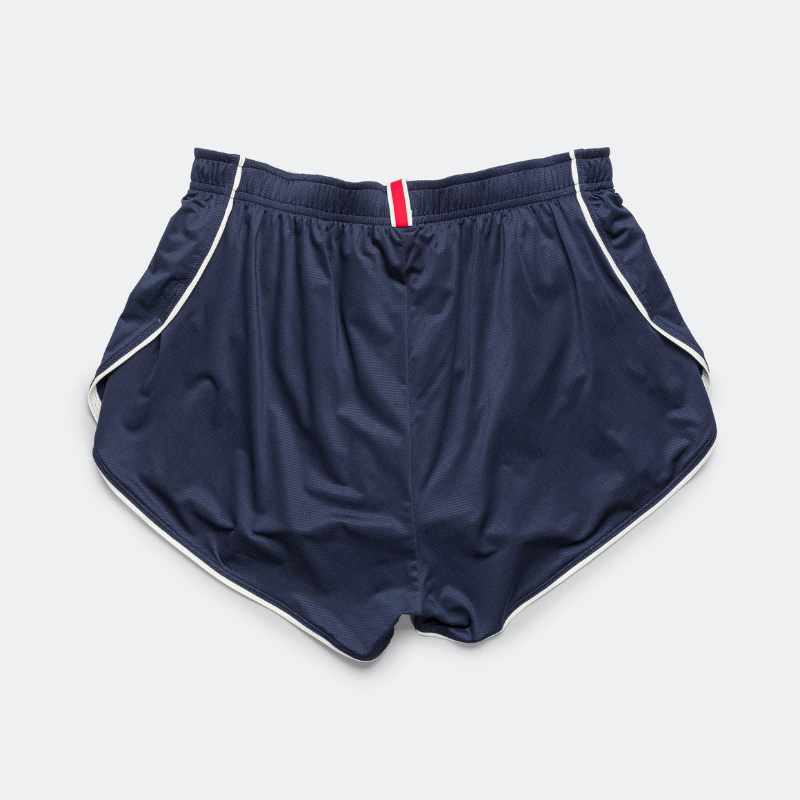 Tracksmith - Mens Twilight Split Shorts - Navy/Ivory - Up There Athletics