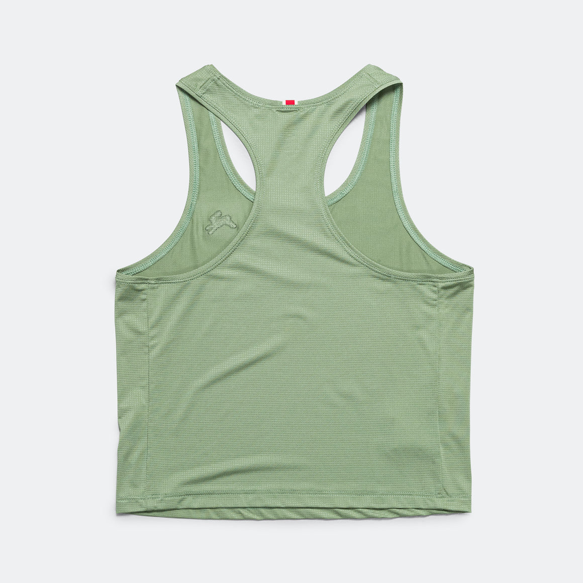 Tracksmith - Womens Twilight Crop Tank - Loden - Up There Athletics