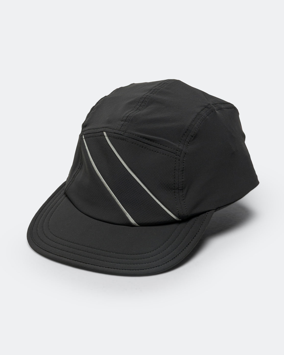Tracksmith - Session Hat - Black/Silver - Up There Athletics