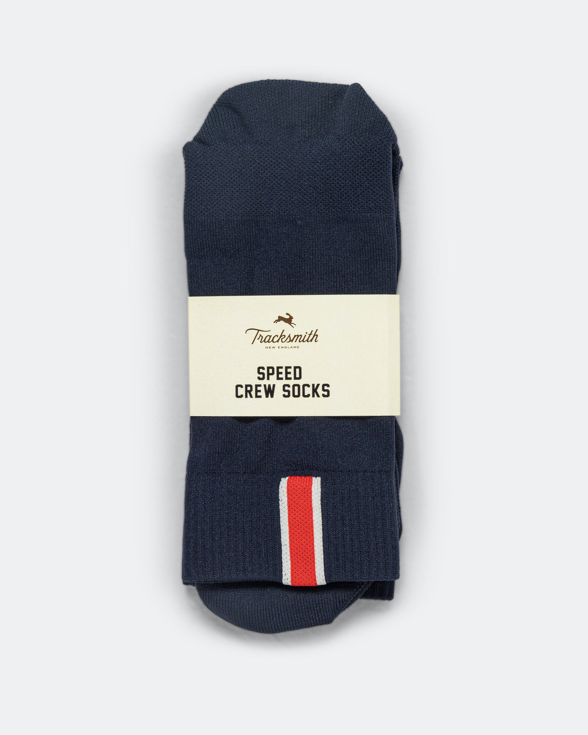 Tracksmith - Speed Crew Sock - Navy - Up There Athletics