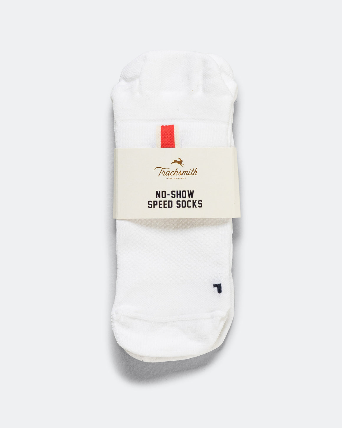 Tracksmith - Speed No Show Socks - White - Up There Athletics