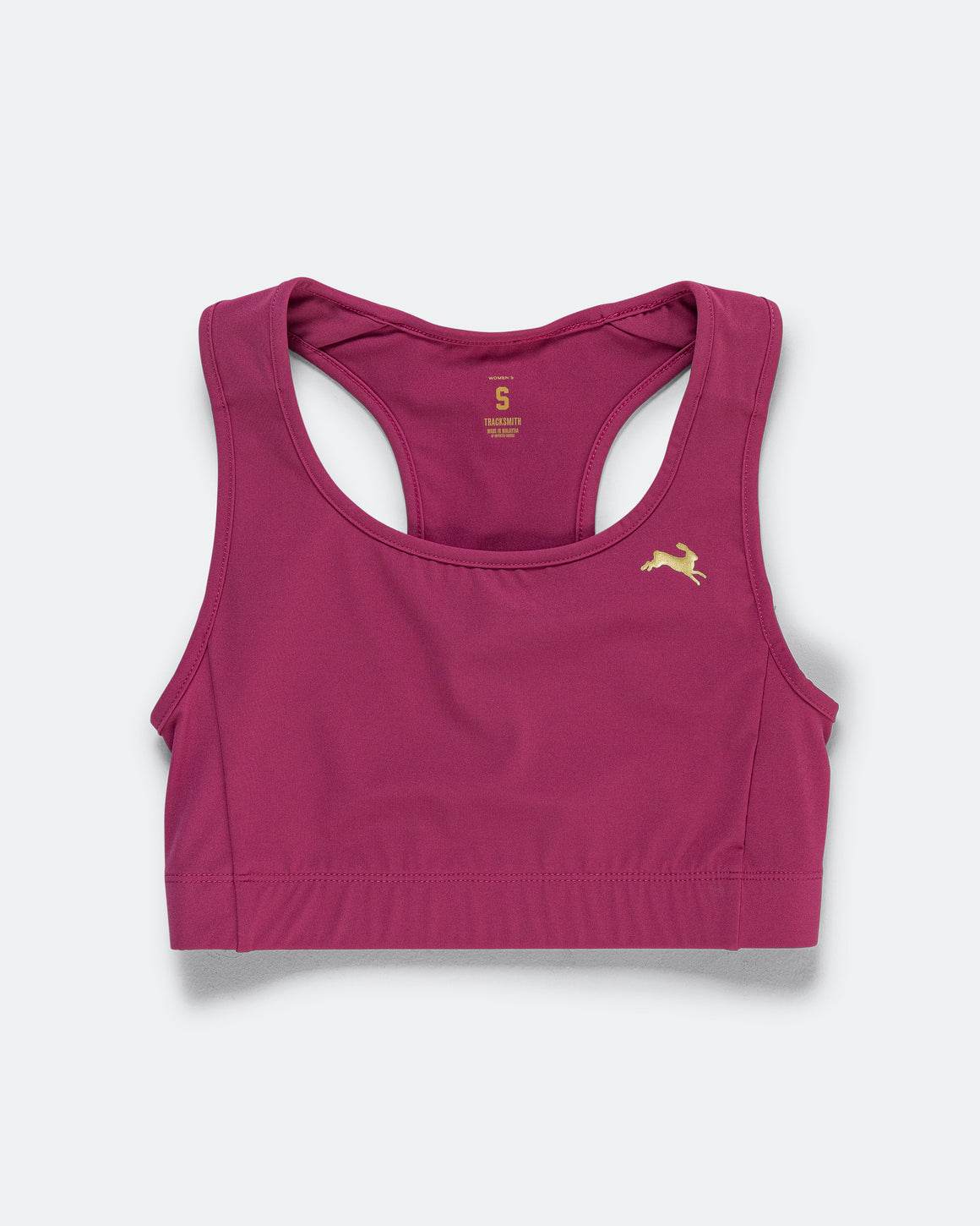 Tracksmith - Womens Allston Bra - Raspberry - Up There Athletics