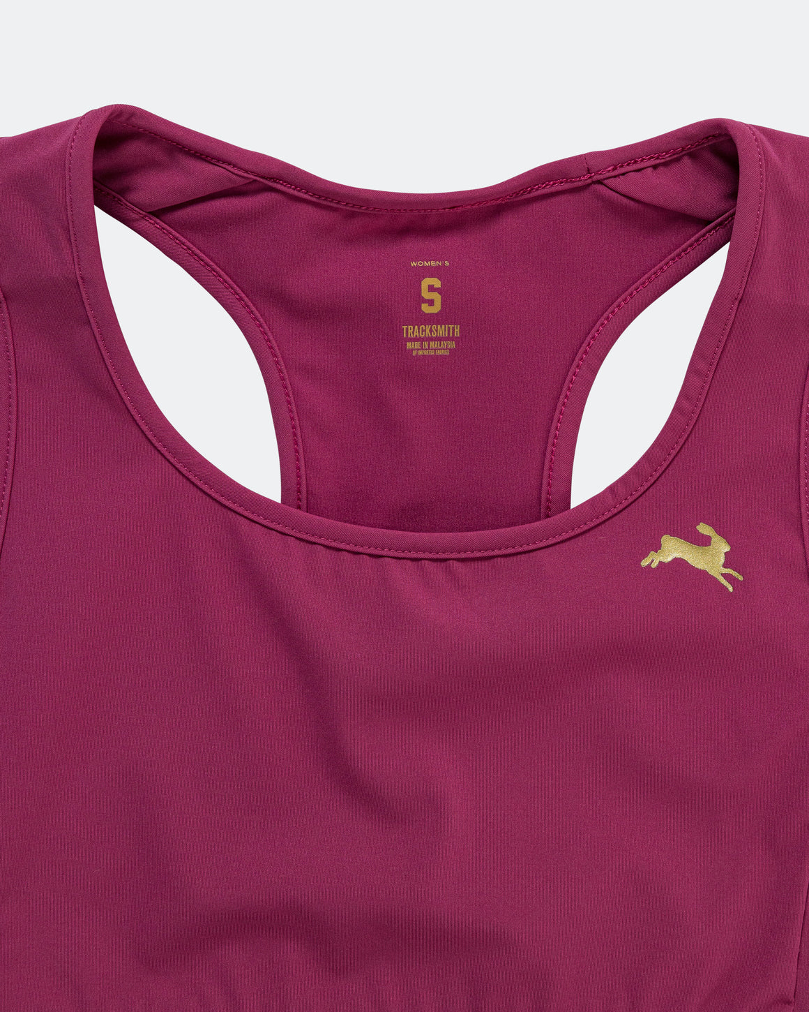 Tracksmith - Womens Allston Bra - Raspberry - Up There Athletics