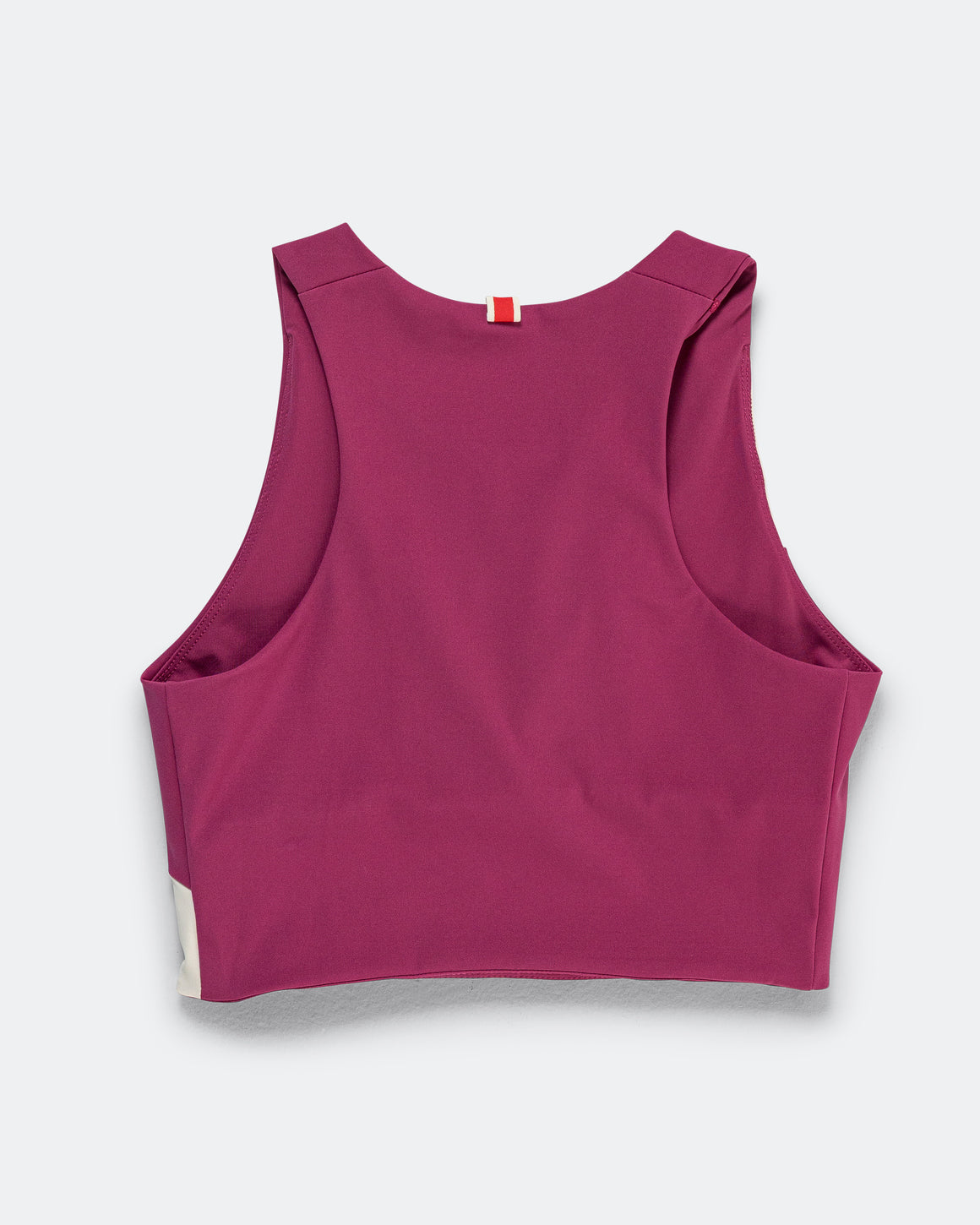 Tracksmith - Womens Bell Lap Top - Raspberry/Ivory - Up There Athletics