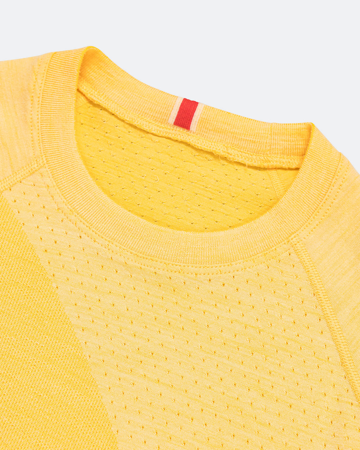 Tracksmith - Womens Brighton Base Layer - Cornsilk - Up There Athletics