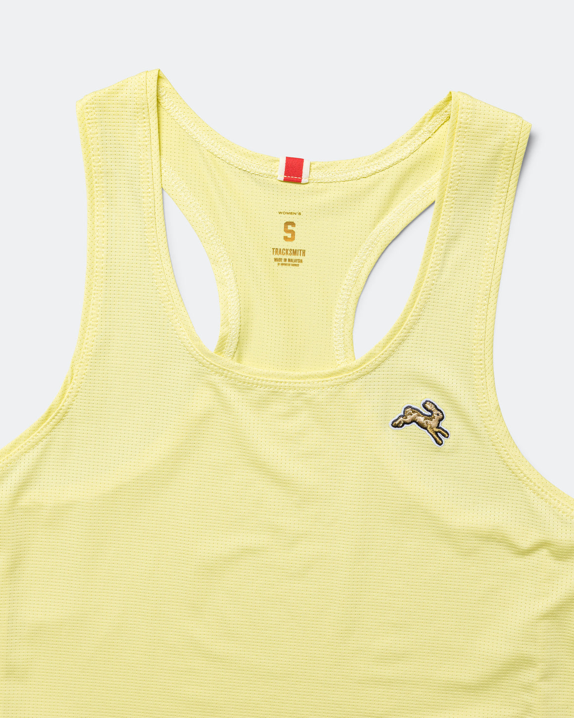 Tracksmith - Womens Crop Tank - Charlock - Up There Athletics