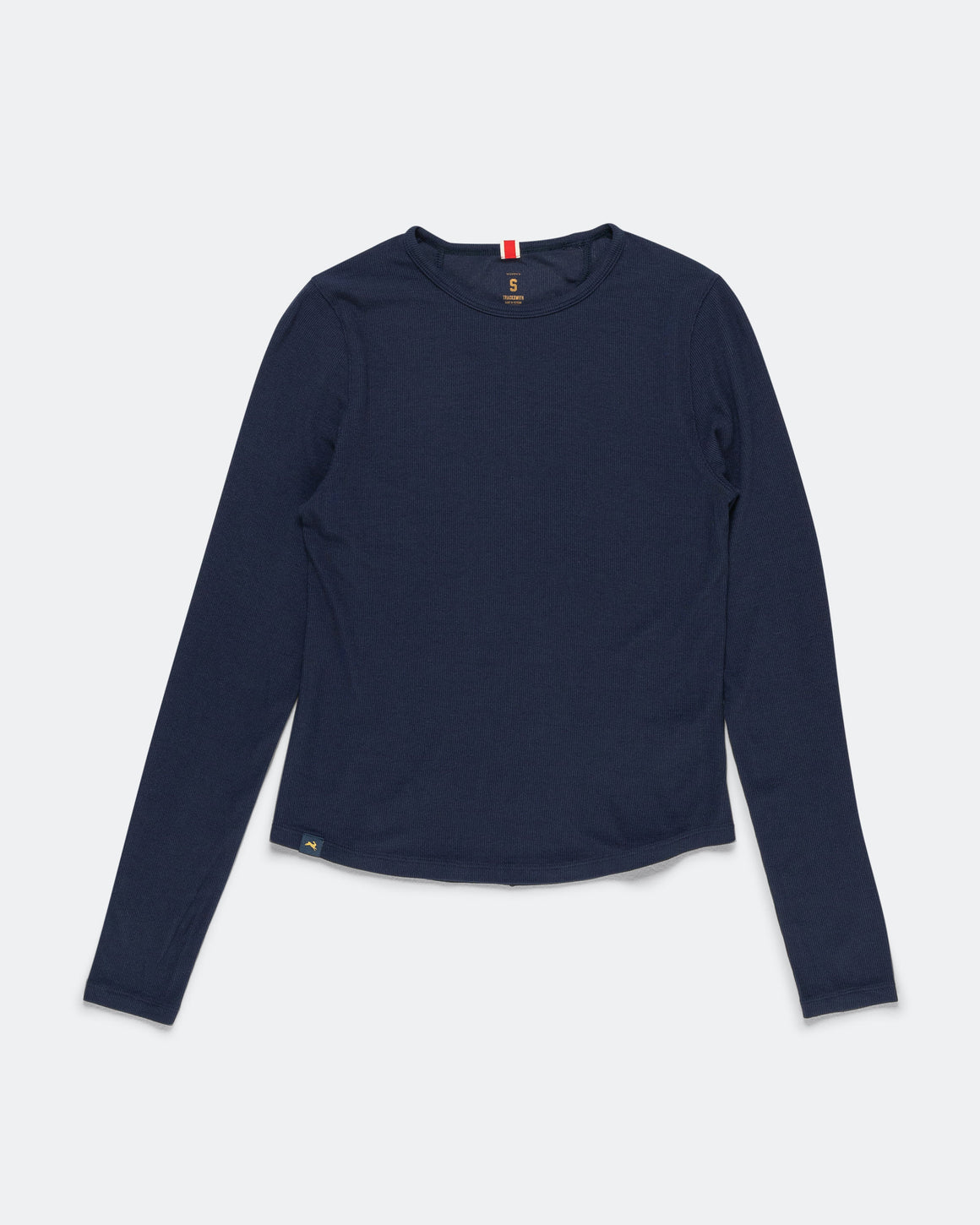 Tracksmith - Womens Rib Long Sleeve - Navy - Up There Athletics