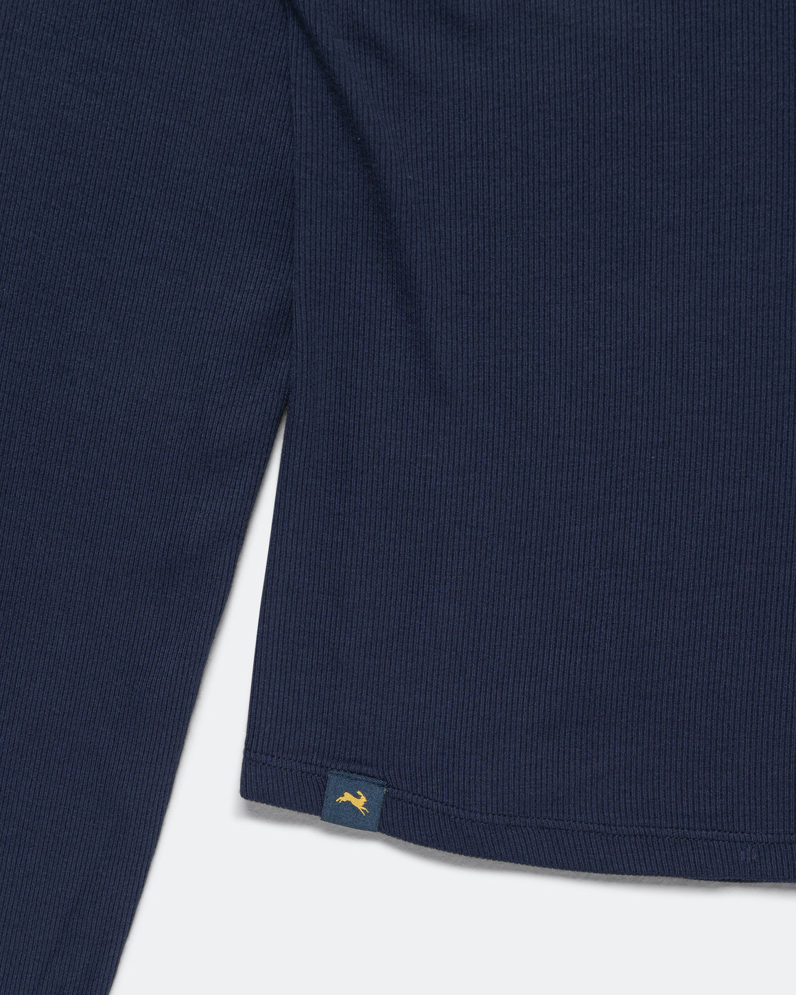 Tracksmith - Womens Rib Long Sleeve - Navy - Up There Athletics