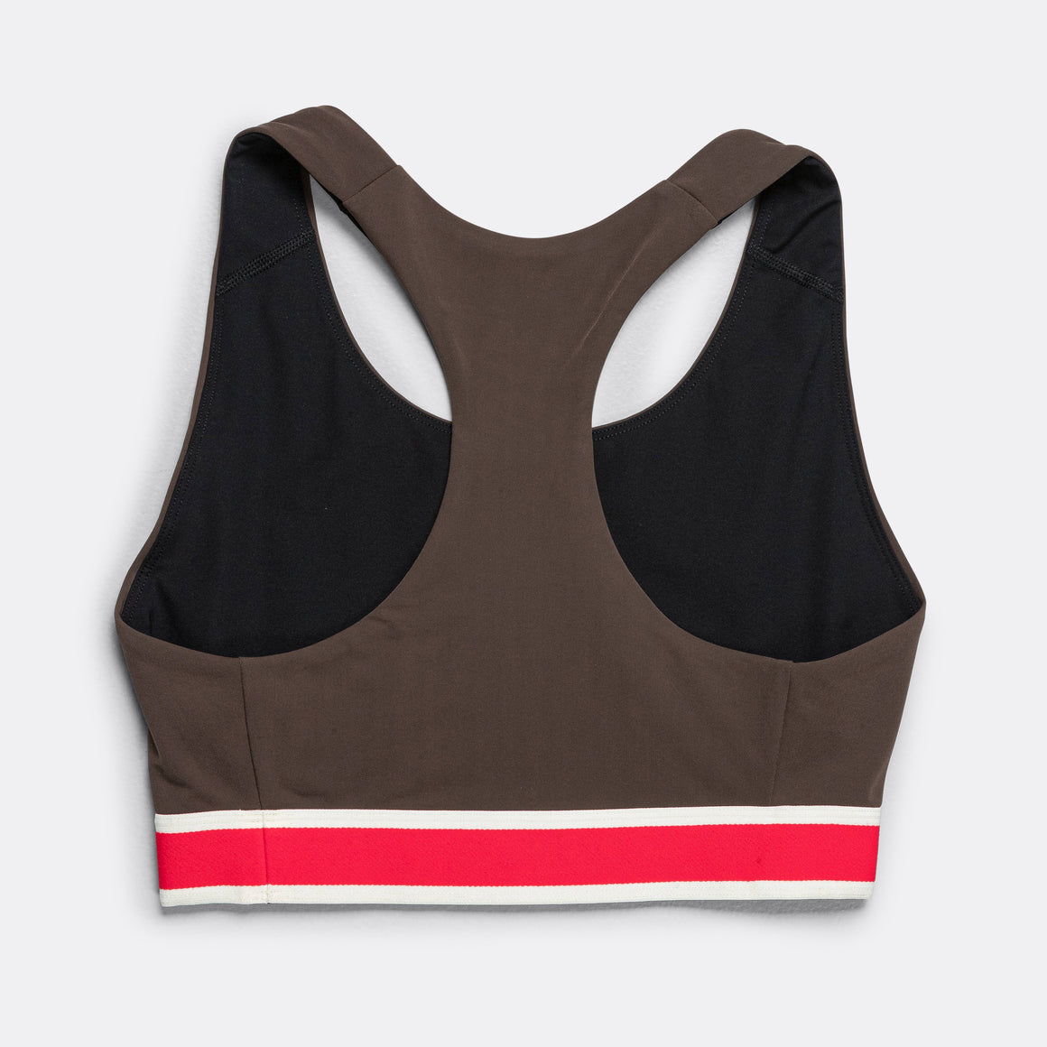 Tracksmith - Womens Run Bra - Espresso - Up There Athletics