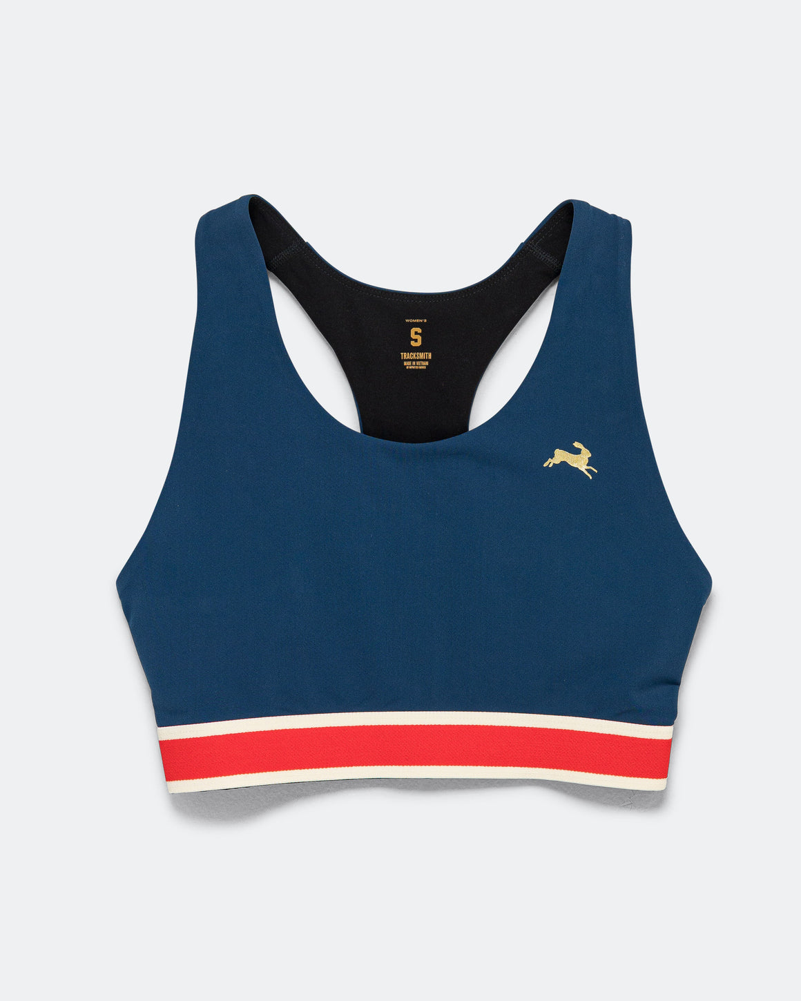 Tracksmith - Womens Run Bra - Indigo - Up There Athletics
