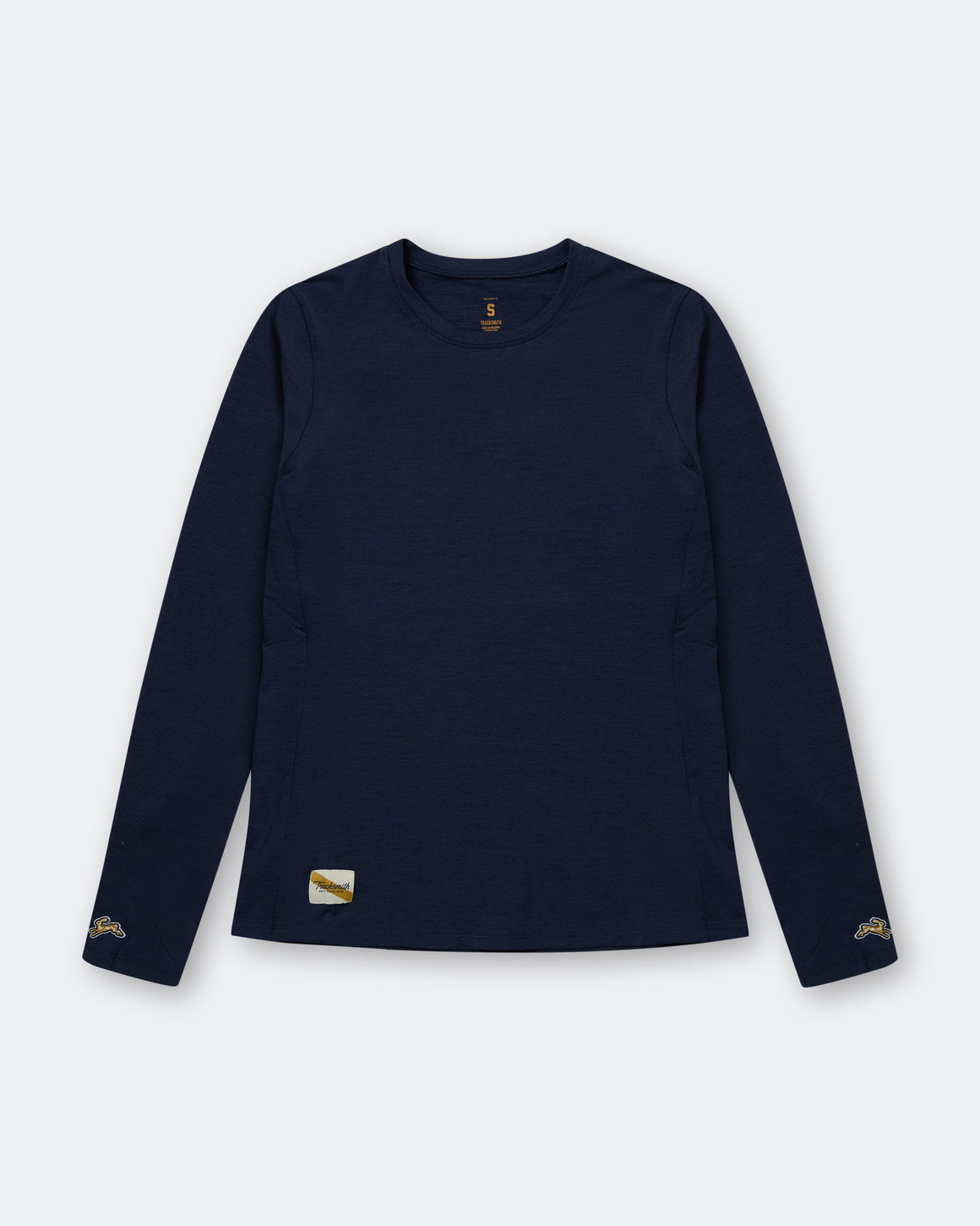 Tracksmith - Womens Session Long Sleeve - Navy - Up There Athletics