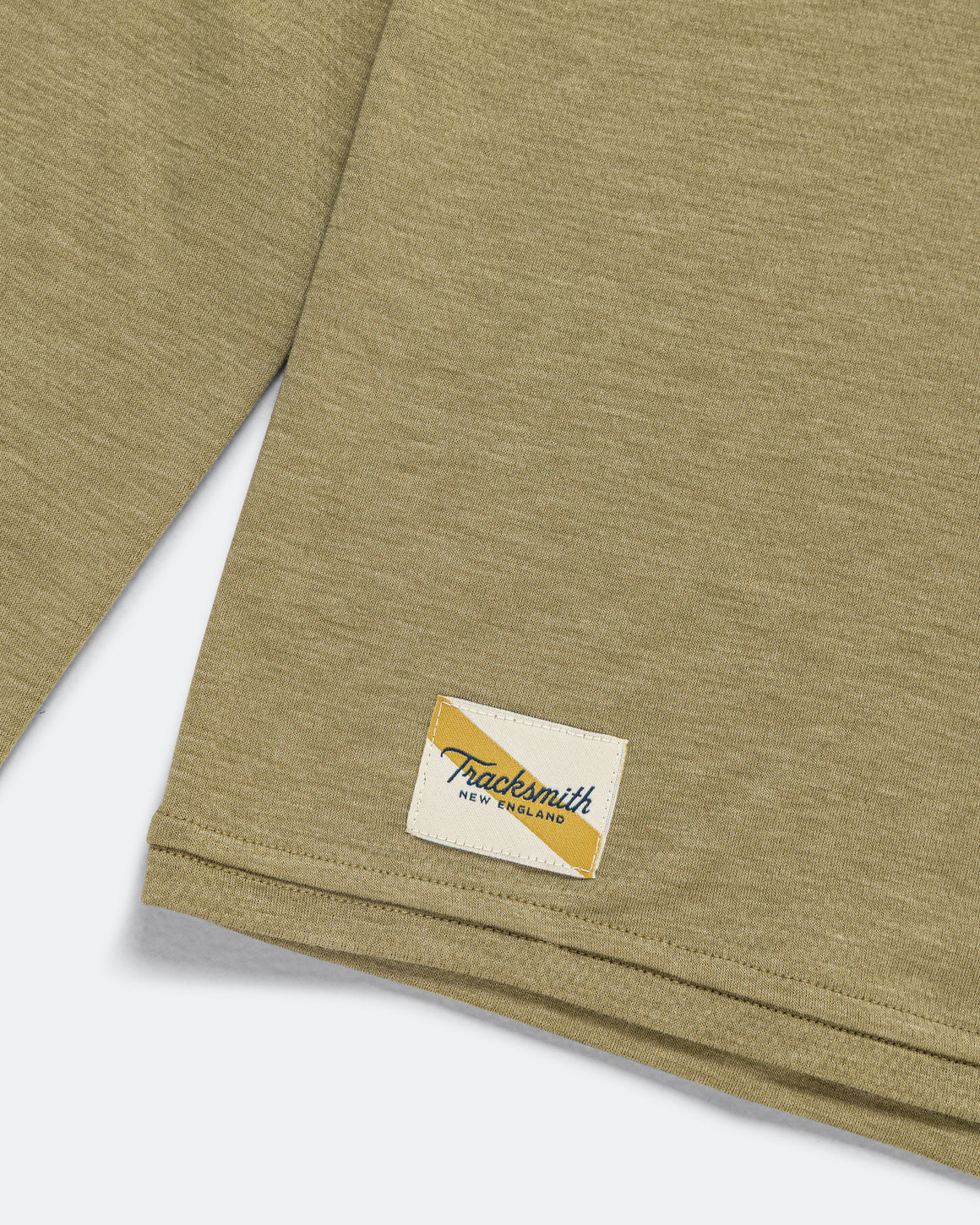 Tracksmith - Womens Session Quarter Zip - Aloe - Up There Athletics