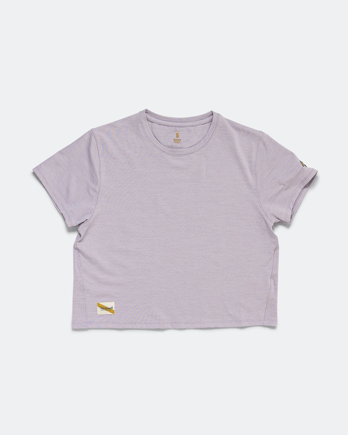 Tracksmith - Womens Session Tee - Lavender Aura - Up There Athletics