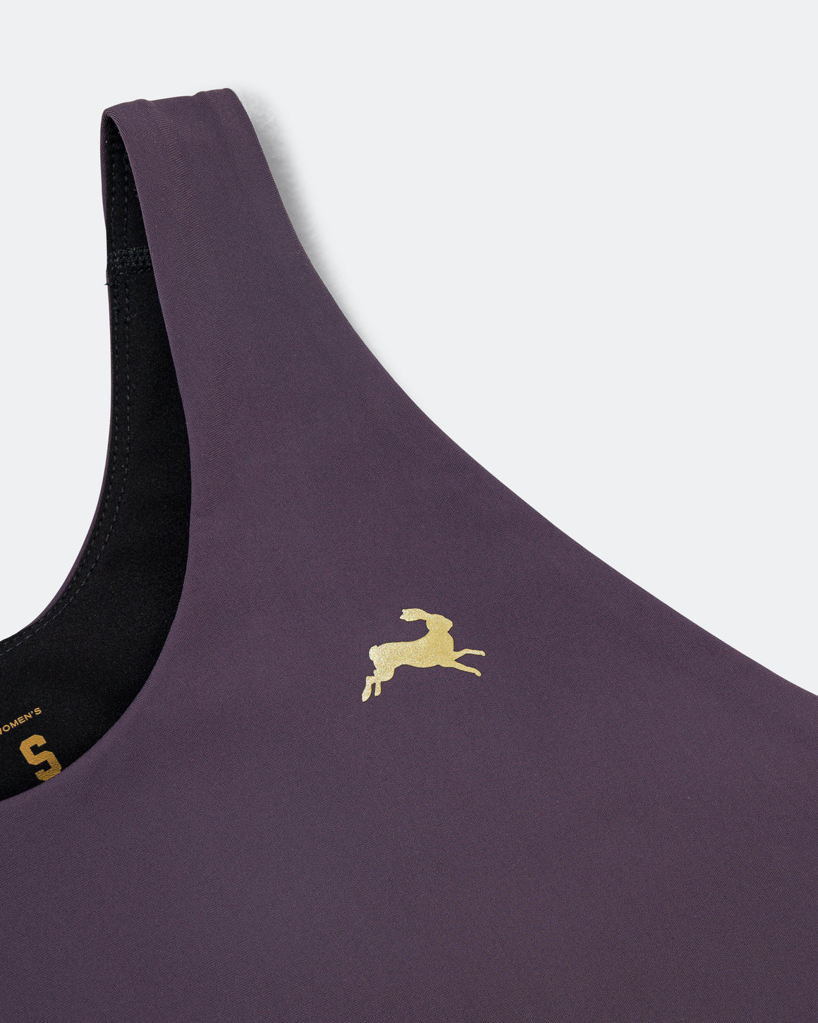 Tracksmith - Womens Turnover Crop Top - Nightshade - Up There Athletics