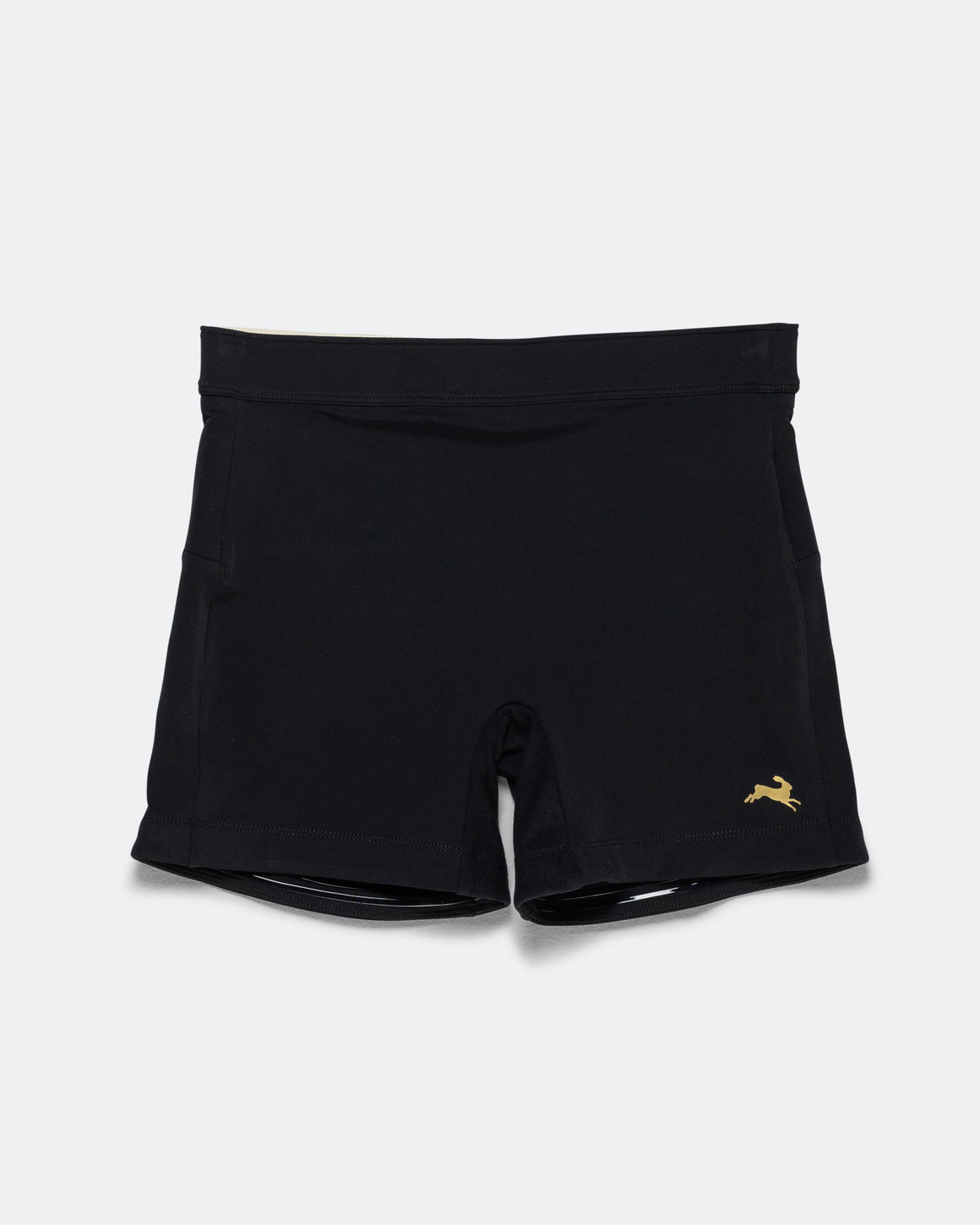 Tracksmith - Womens Turnover Short Tights - 4.5in - Black - Up There Athletics