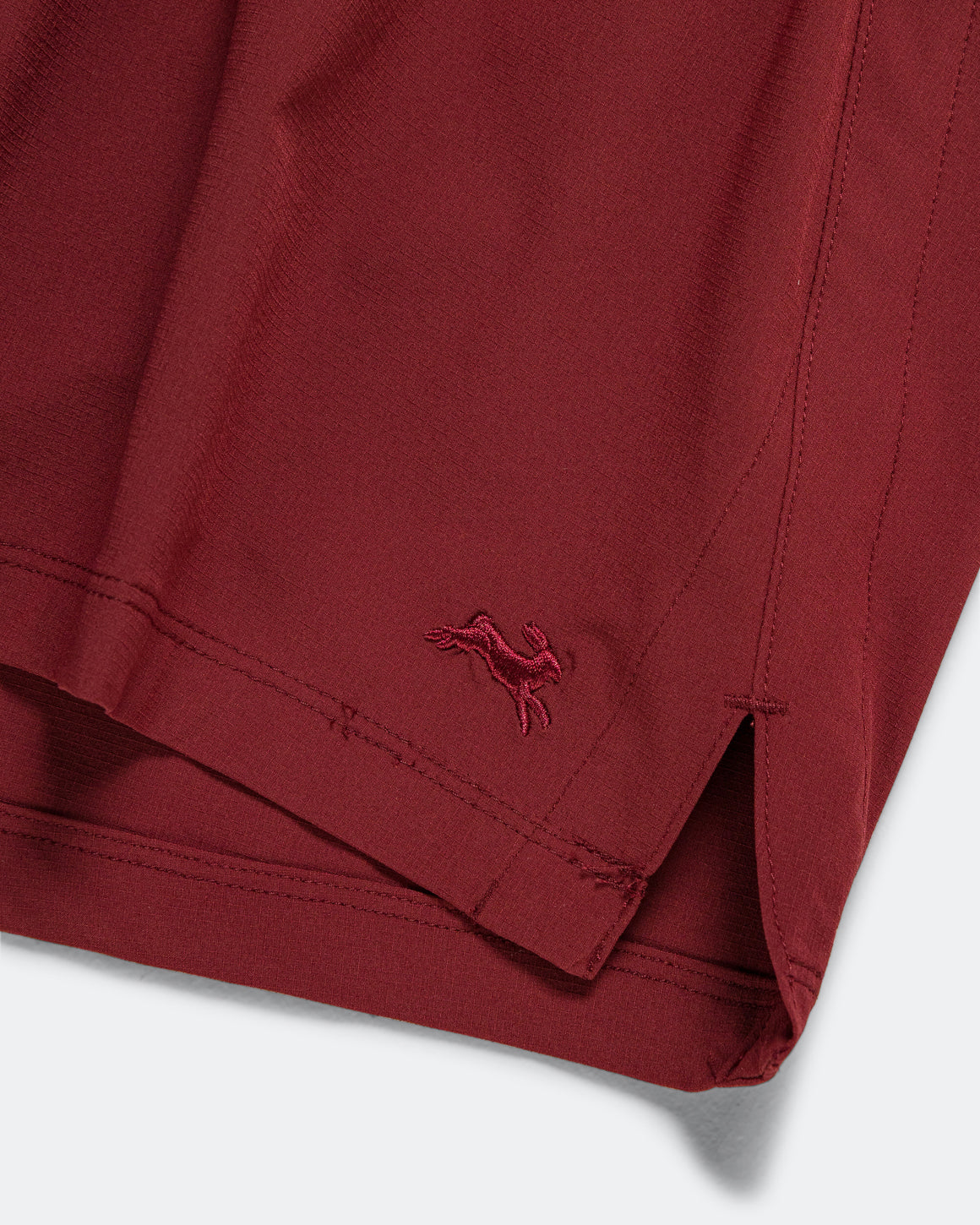 Tracksmith - Womens Twilight Woven Shorts - Cabernet - Up There Athletics