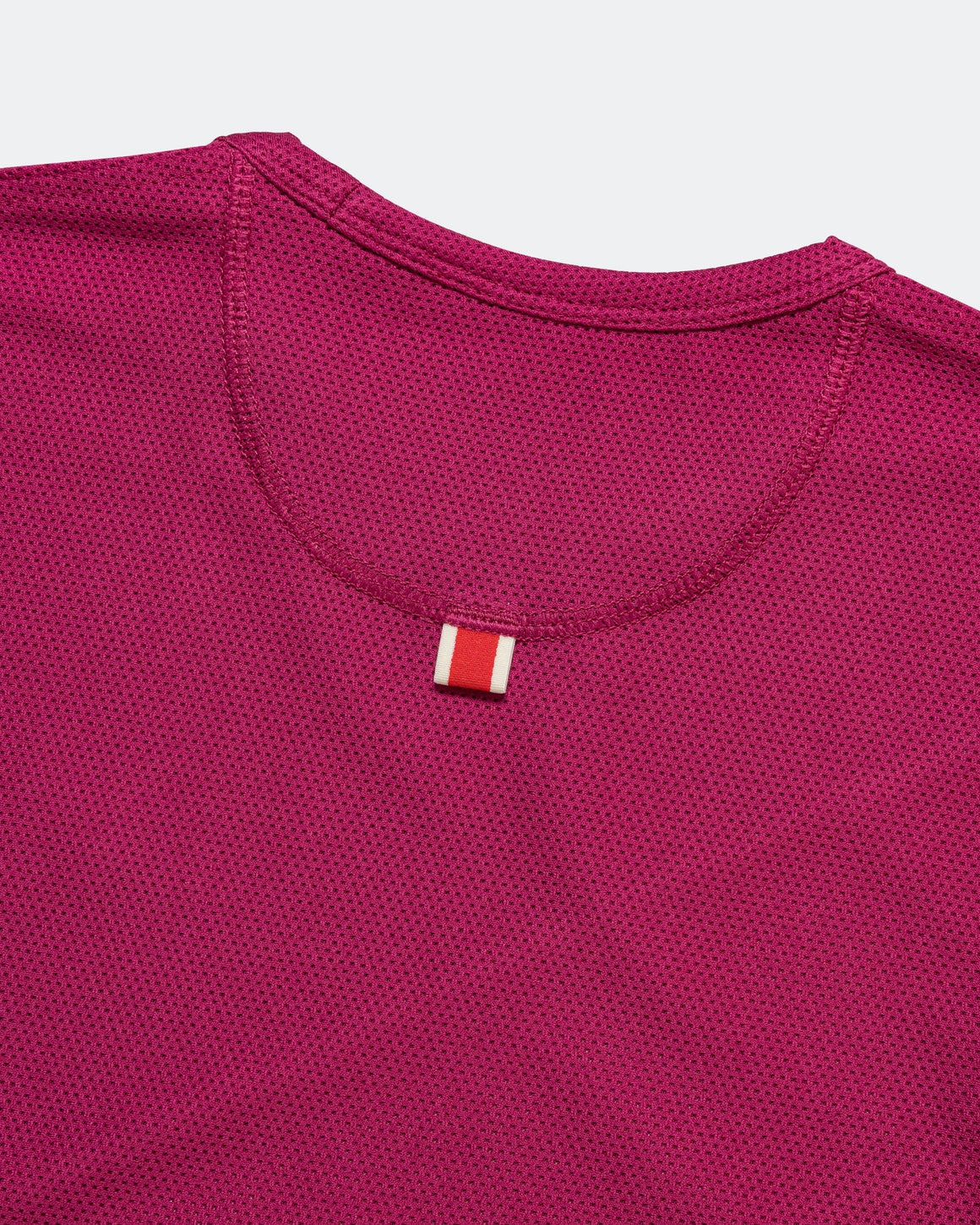 Tracksmith - Womens Van Cortlandt Long Sleeve - Raspberry/Ivory - Up There Athletics