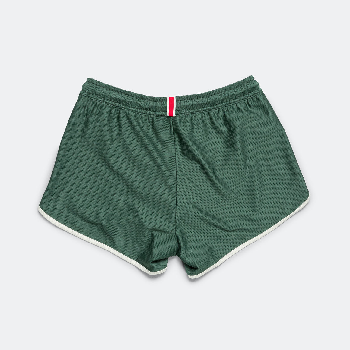 Tracksmith - Womens Van Cortlandt Shorts - Emerald/Ivory - Up There Athletics