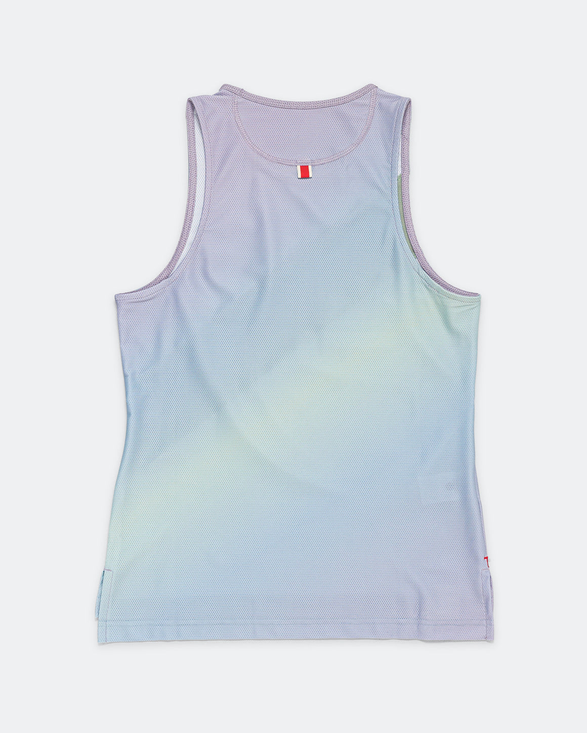 Tracksmith - Womens Van Cortlandt Singlet - Lavender Print/Jadeiete - Up There Athletics