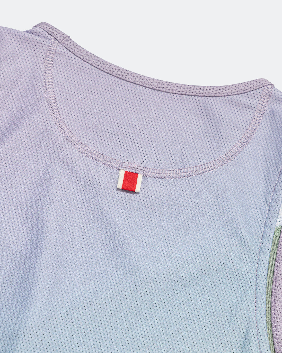 Tracksmith - Womens Van Cortlandt Singlet - Lavender Print/Jadeiete - Up There Athletics