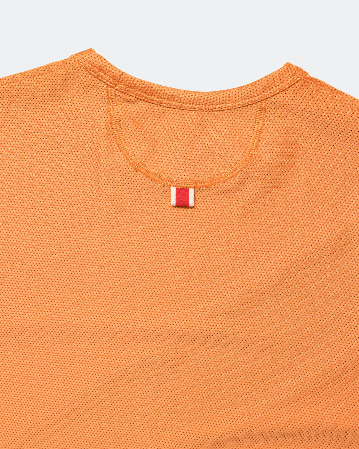 Tracksmith - Womens Van Cortlandt Tee - Coral Gold/High Rise - Up There Athletics