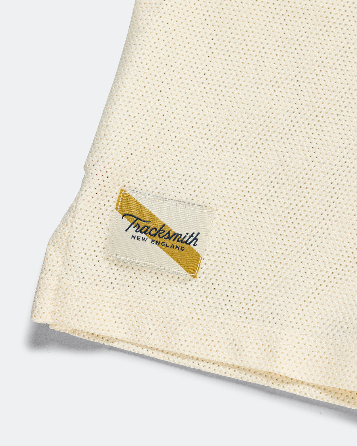 Tracksmith - Womens Van Cortlandt Tee - Ivory/Raspberry - Up There Athletics