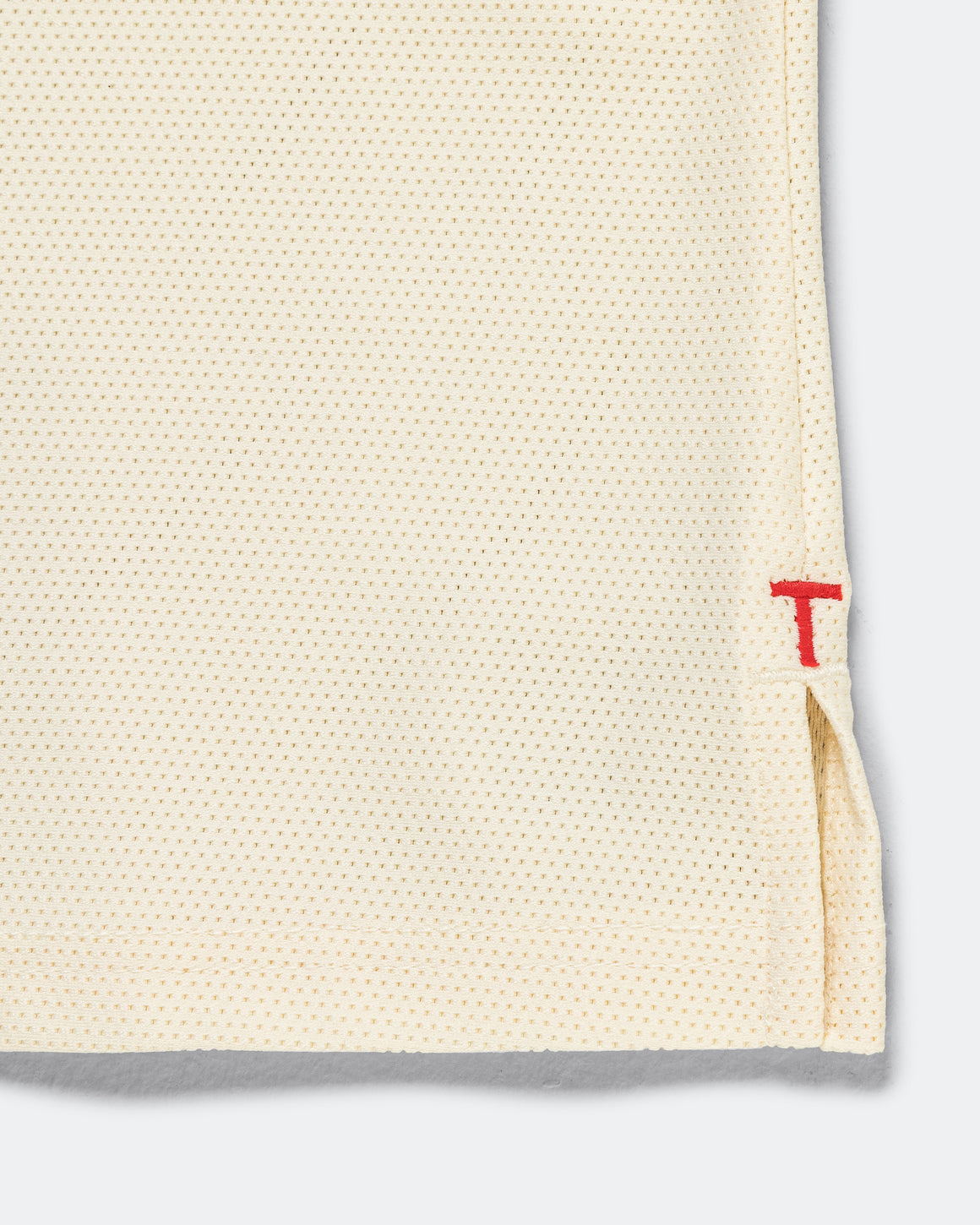 Tracksmith - Womens Van Cortlandt Tee - Ivory/Raspberry - Up There Athletics