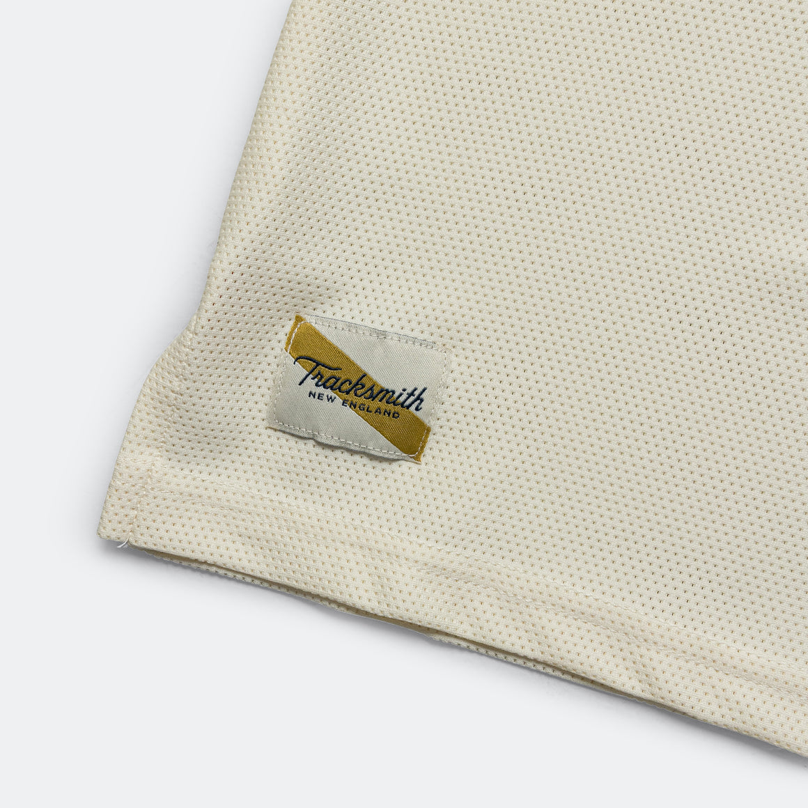 Tracksmith - Womens Van Cortlandt Short Sleeve - Ivory/Loden/Ivory - Up There Athletics