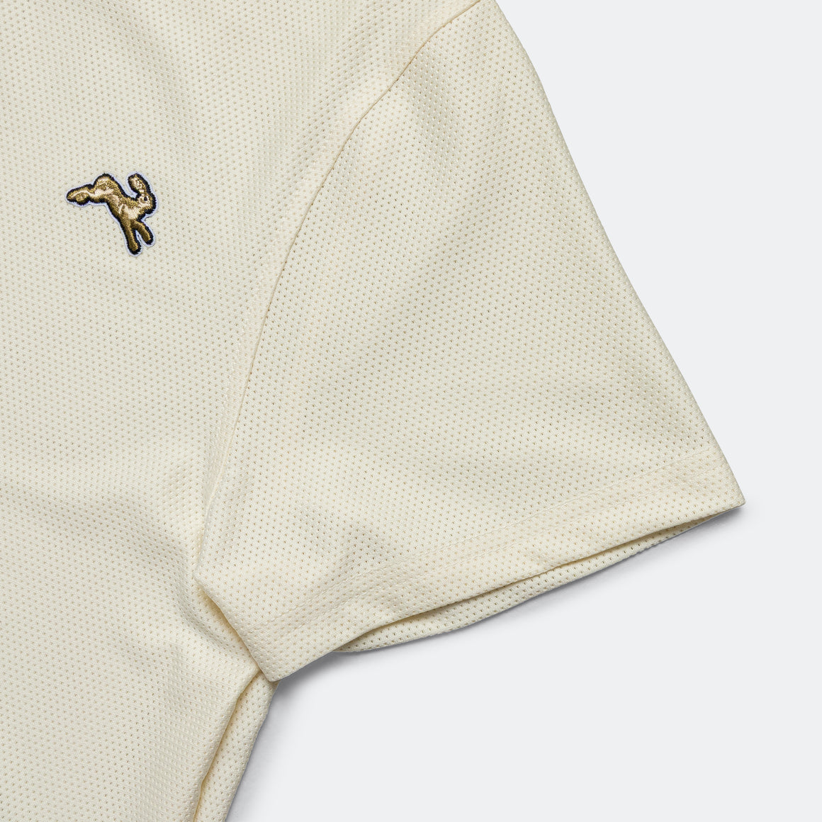 Tracksmith - Womens Van Cortlandt Short Sleeve - Ivory/Loden/Ivory - Up There Athletics