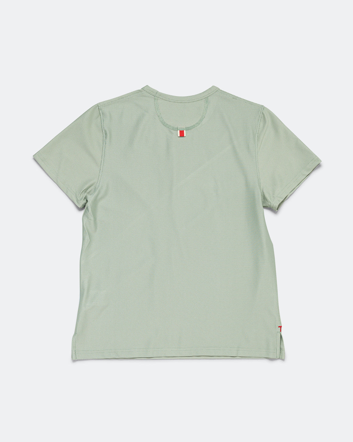 Tracksmith - Womens Van Cortlandt Tee - Lavender Print/Jadeiete - Up There Athletics