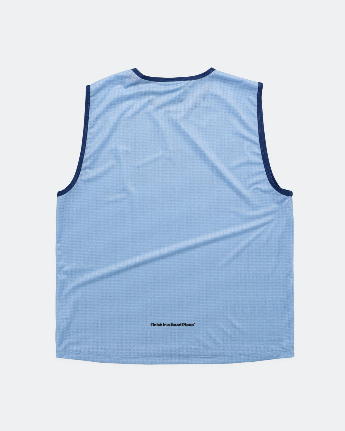 UNNA - Mens Light Tank - Serenity Blue - Up There Athletics
