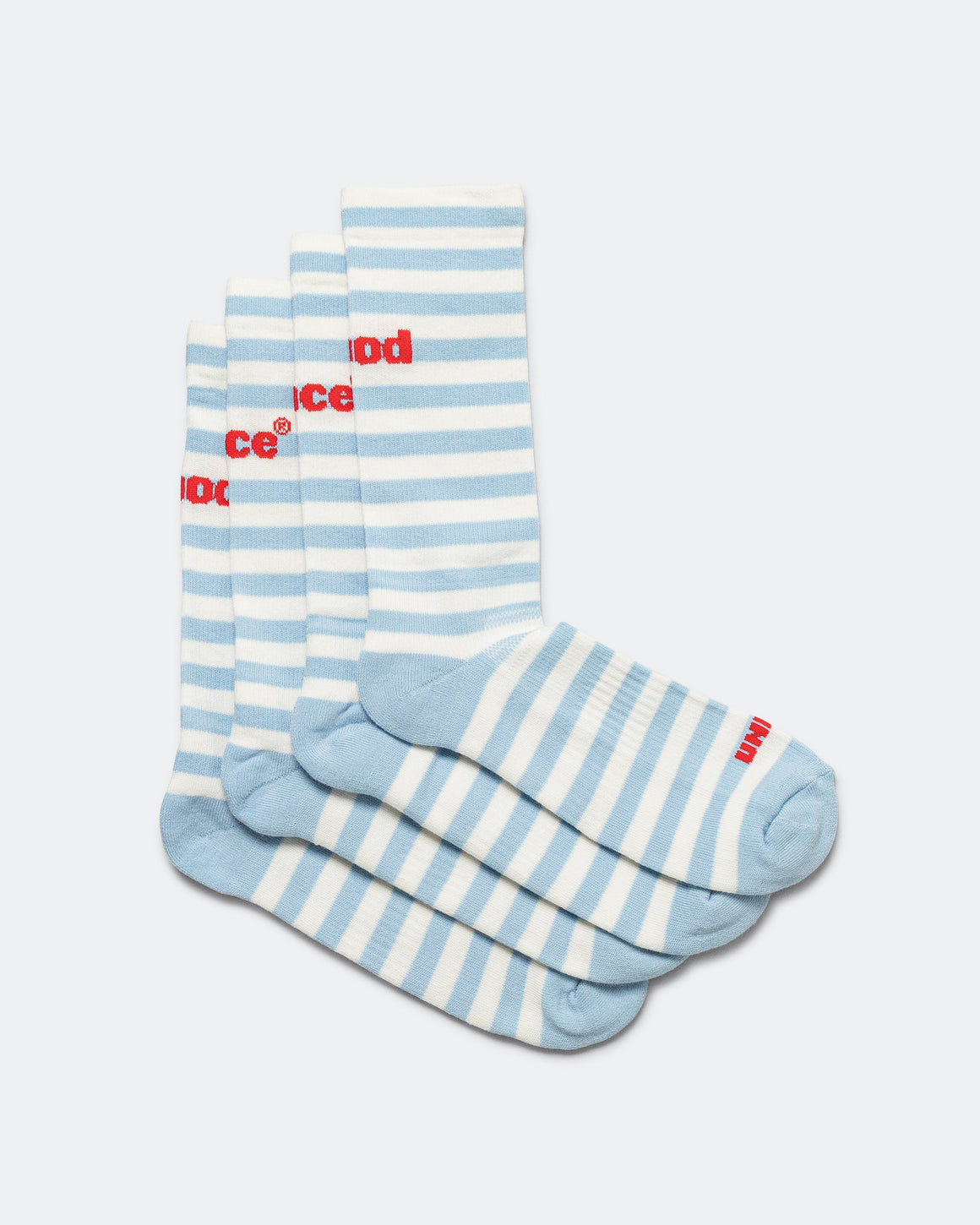 UNNA - RUNNA Socks 2-Pack - Baby Blue - Up There Athletics