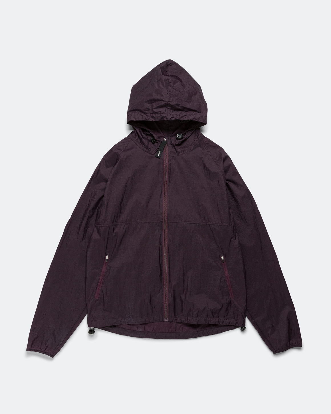 UNNA - Mens Smiles Run Jacket - Aubergine - Up There Athletics