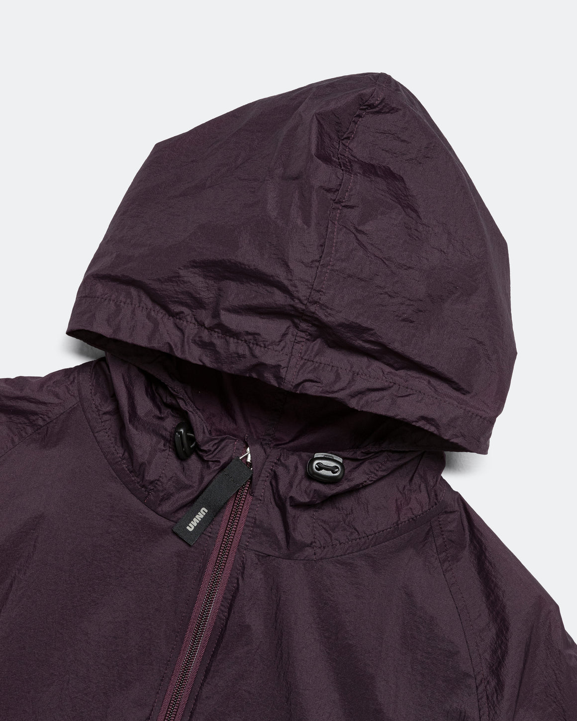 UNNA - Mens Smiles Run Jacket - Aubergine - Up There Athletics
