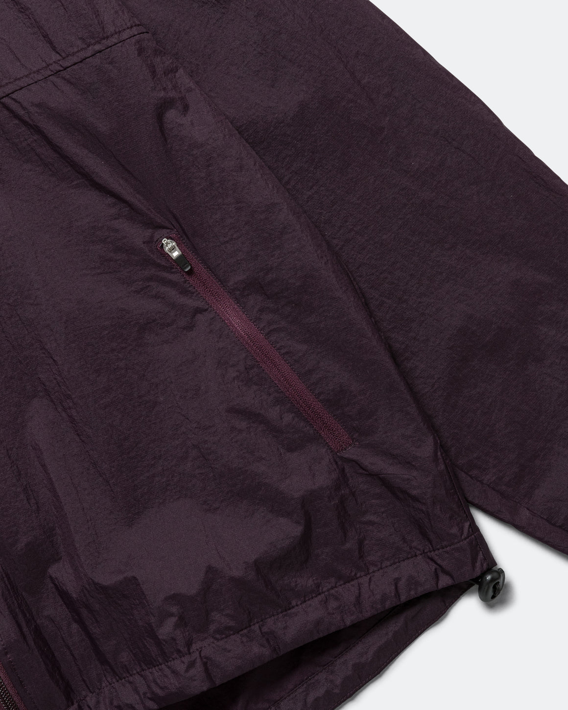 UNNA - Mens Smiles Run Jacket - Aubergine - Up There Athletics