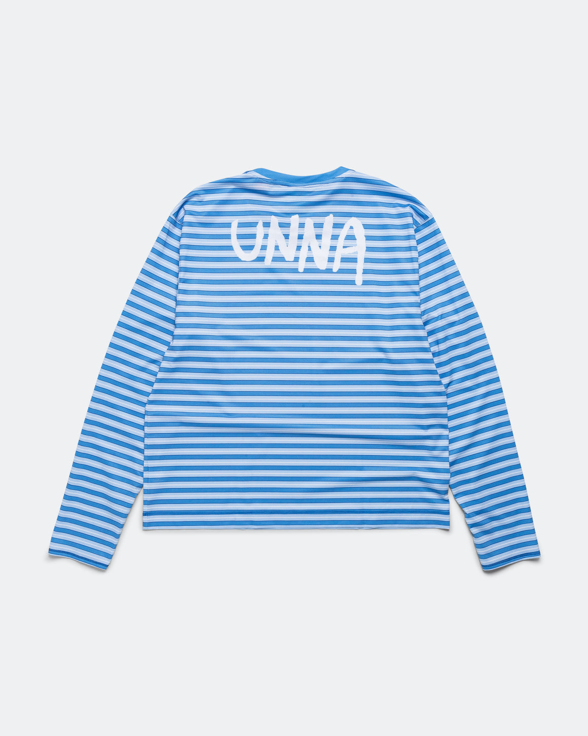 UNNA - Mens Striped LS - Business Blue - Up There Athletics
