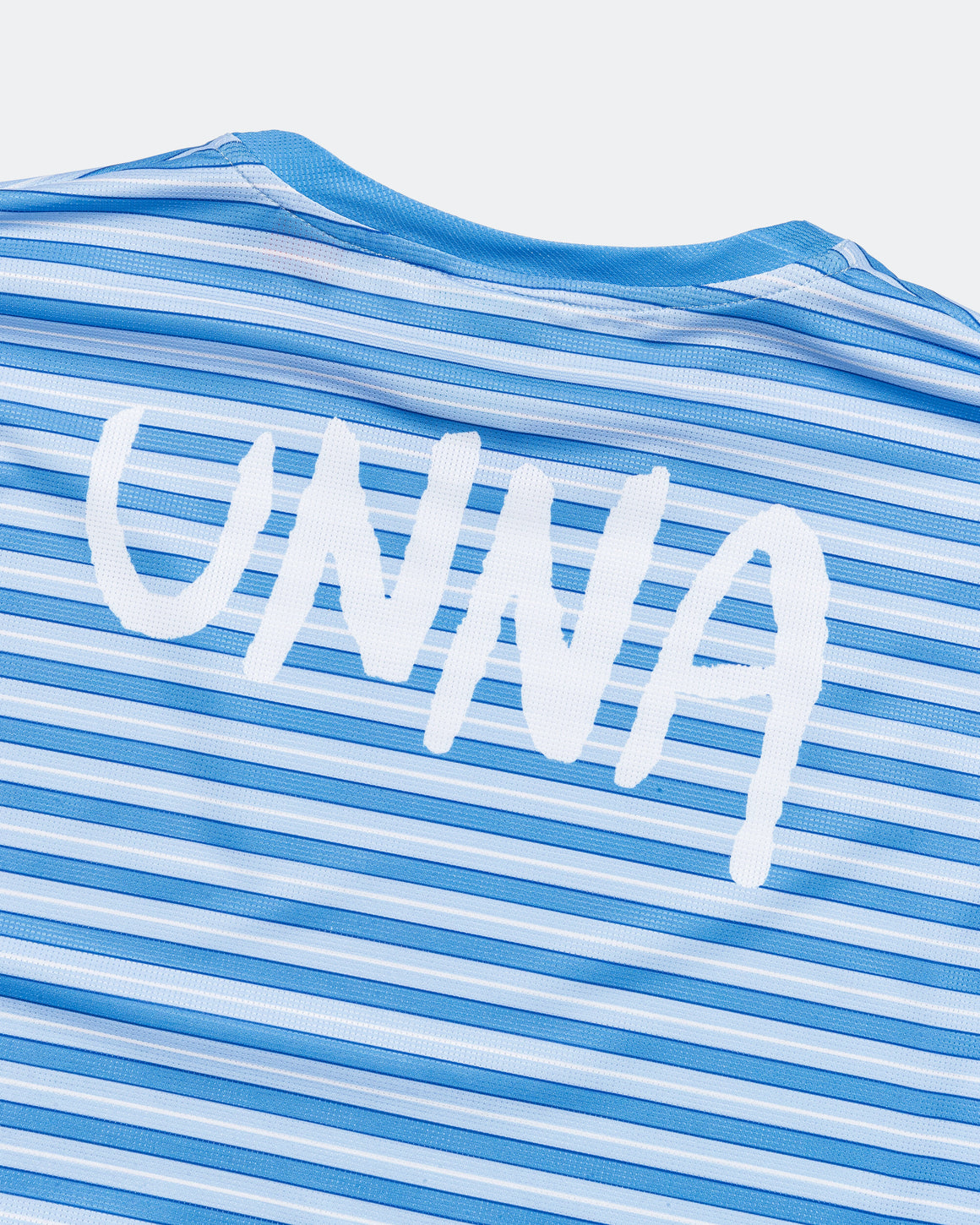 UNNA - Mens Striped LS - Business Blue - Up There Athletics