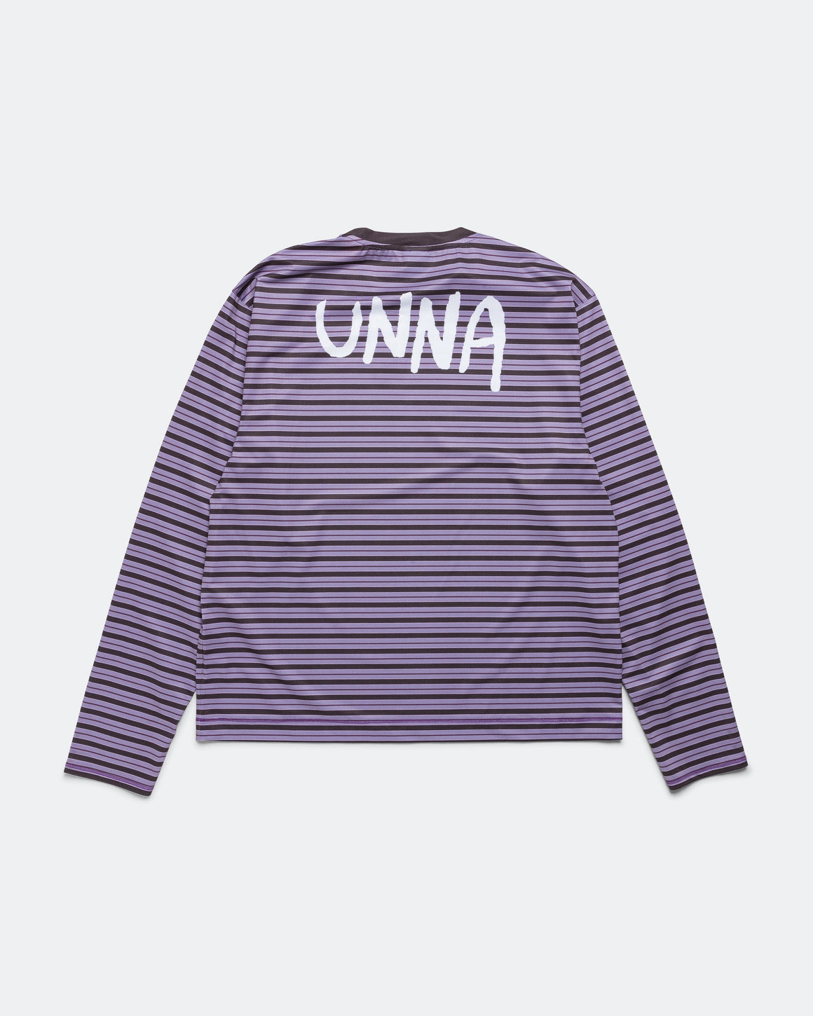 UNNA - Mens Striped LS - Grape - Up There Athletics