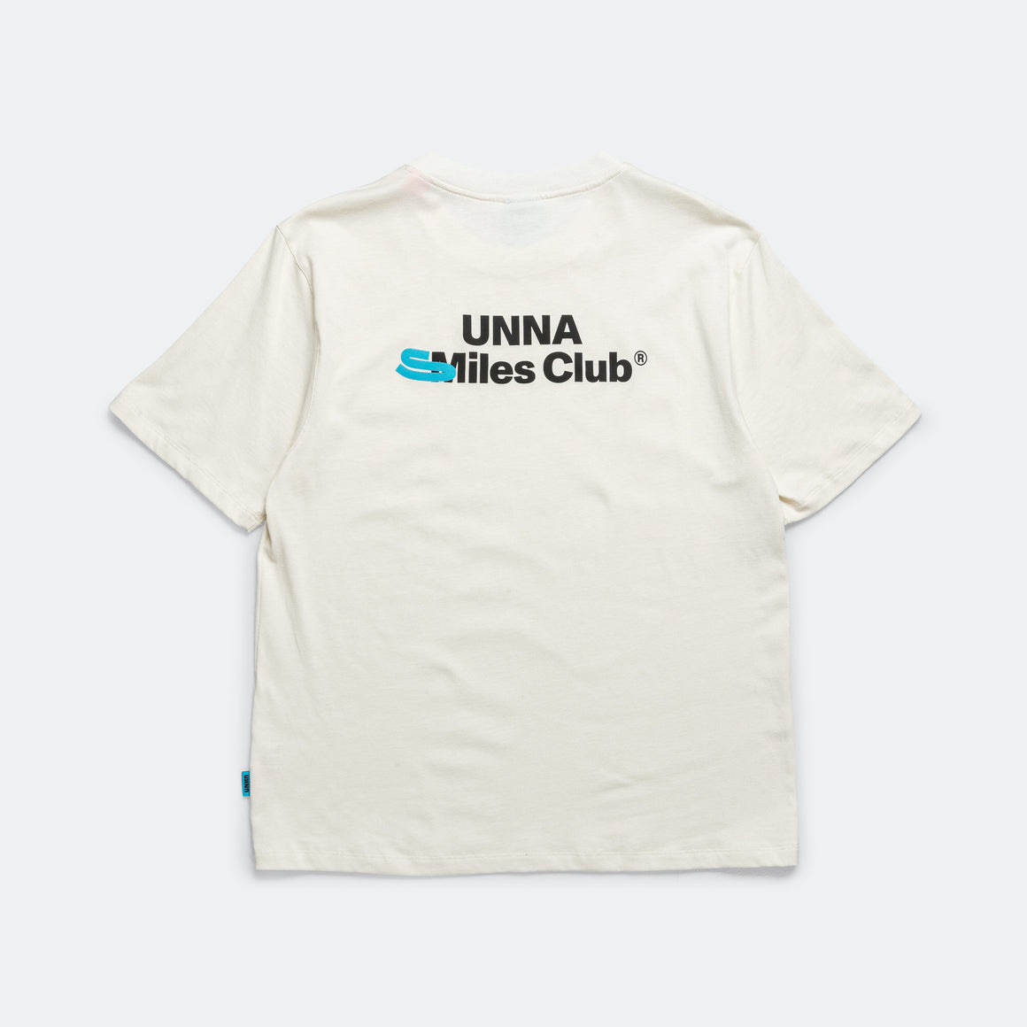 UNNA - Mens Smiles Club Tee - Vanilla White - Up There Athletics